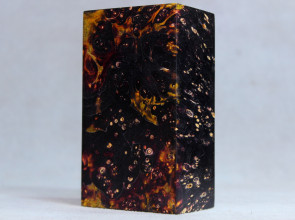 Stabilized Maple Burl Wood Mod Block